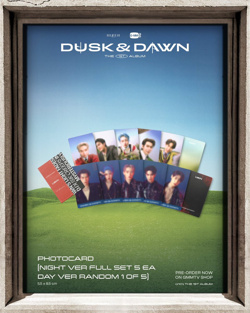 LYKNofficial's tweet photo. สั่งซื้อที่นี่ / Order Here
LYKN 'DUSK &amp; DAWN' THE FIRST ALBUM
https://t.co/8wBXdTkGZz

#LYKNThe1stAlbum
#LYKN
#RISERMUSIC
#GMMTV https://t.co/8eTVHA44Gp