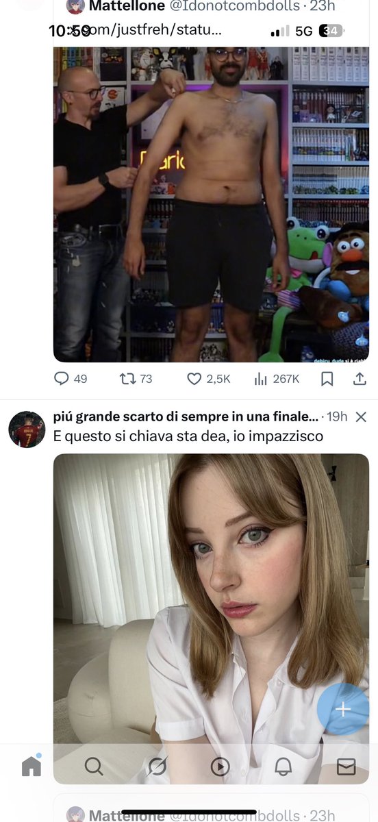 badgalfra's tweet photo. Gli uomini se la raccontano con “alle donne interessa solo l’aspetto fisico” poi davanti a questi casi non si danno altre spiegazioni plausibili oookay https://t.co/eDFndofYxh