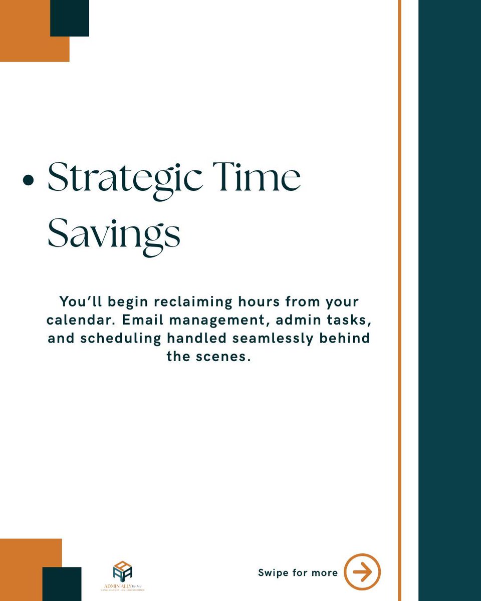 AlyzzaJose_va's tweet photo. Thinking about hiring a Virtual Assistant? 🤝

Here’s what to really expect when you bring a VA into your business:

✔️ Clear, consistent communication
✔️ Hours of time saved each week
✔️ Organized systems that actually work
✔️ Proactive support—not just task-takers https://t.co/K5BTLHQc2I