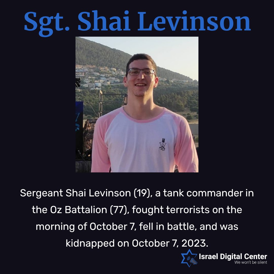 May their memories forever be a blessing.

50 hostages are still waiting 🎗