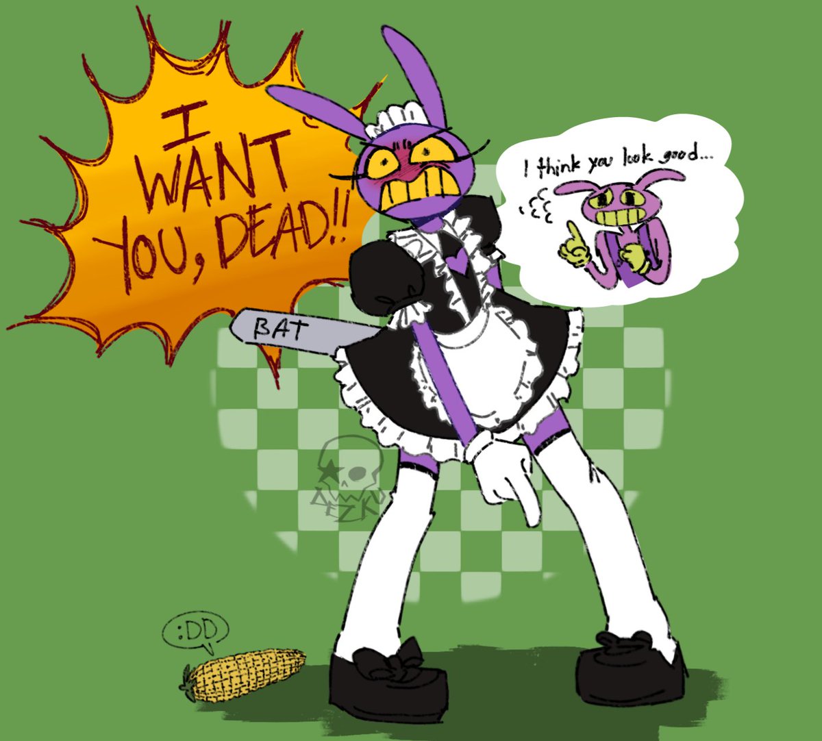 Maid Jax Canon #TheAmazingDigitalCircus #TADC #maidjax