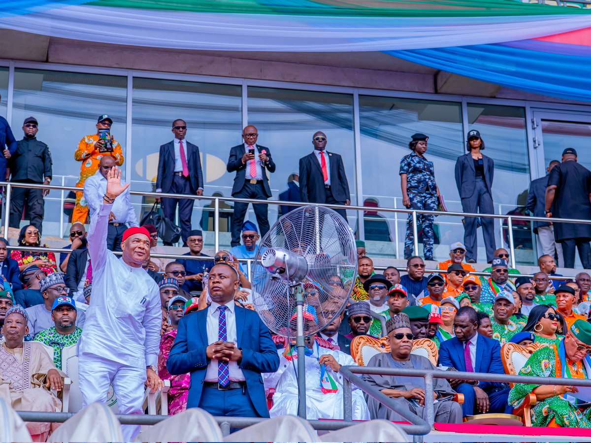At Uyo, we formally received Pastor Umo Eno, the Governor of Akwa Ibom State, into our great party, the All Progressives Congress (APC). It was a moment of celebration, unity, and renewed commitment to the values that define our political vision.

The ability of a leader to