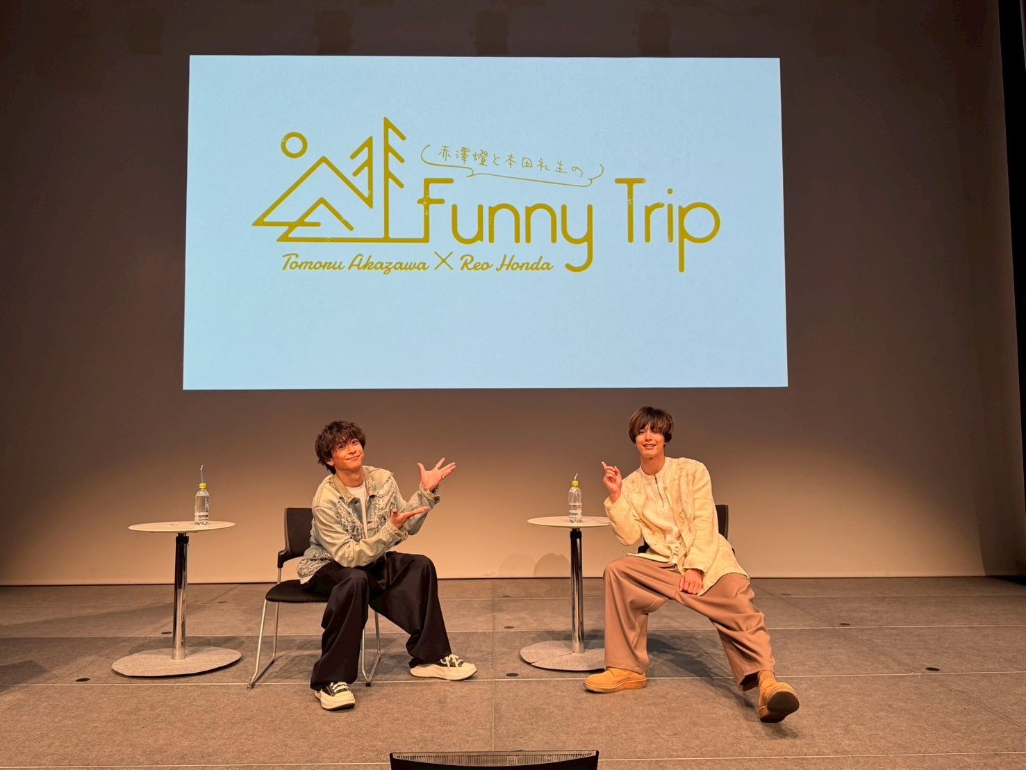 赤澤燈と本田礼生のFunny Trip ふぁにとり part1＋part2 赤澤燈と本田礼生の Funny Trip-in Hokkaido- part1、part2」Blu