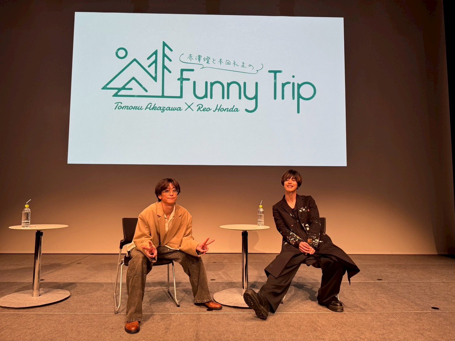 赤澤燈と本田礼生のFunny Trip ふぁにとり part1＋part2 赤澤燈と本田礼生の Funny Trip-in Hokkaido- part1、part2」Blu
