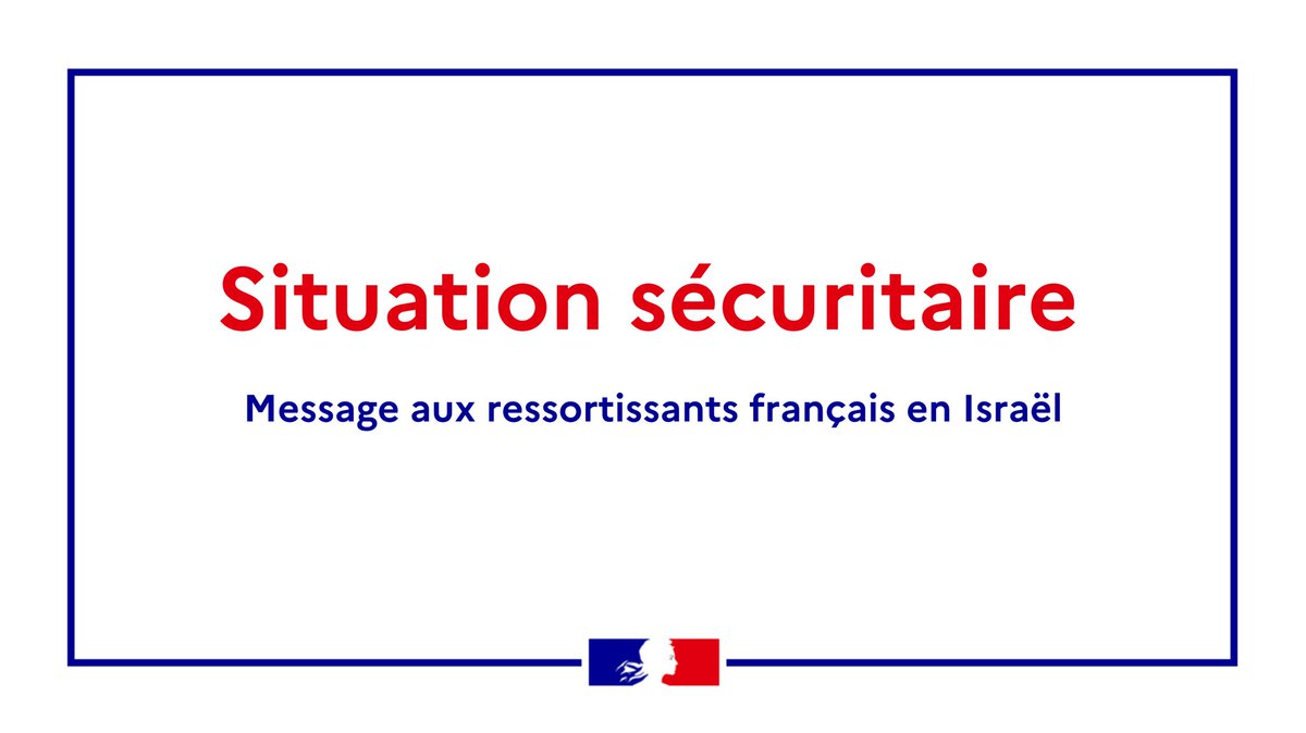La France en Israël tweet media