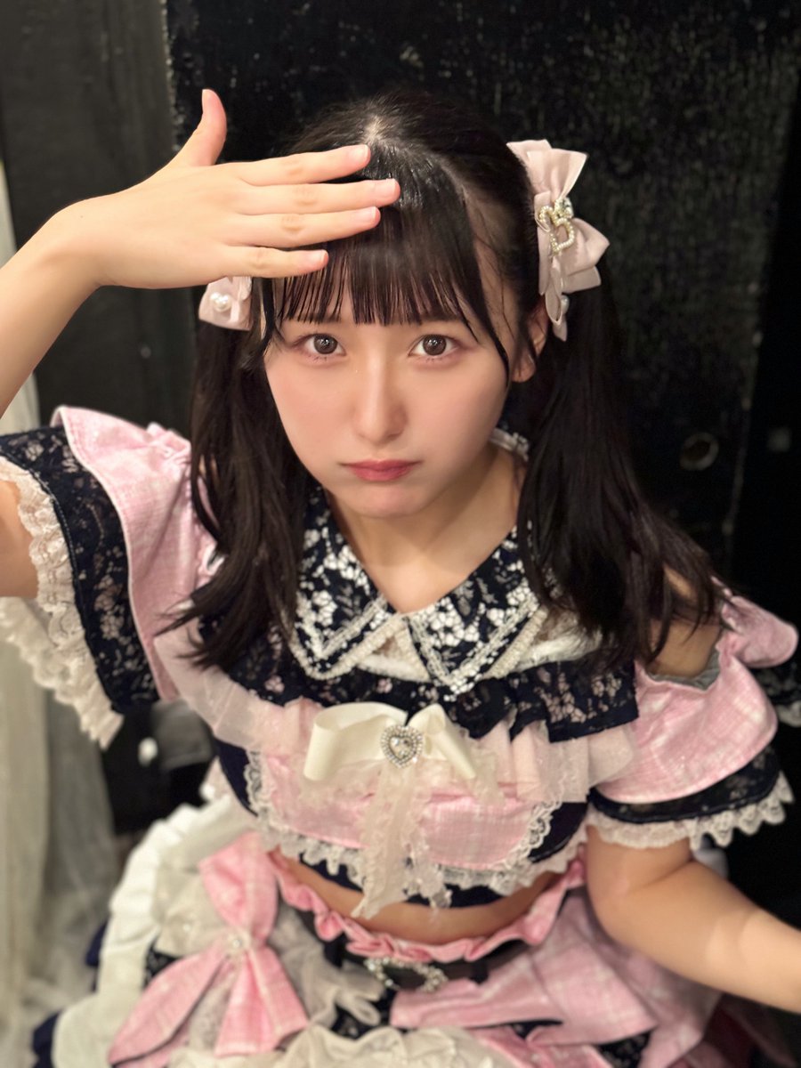 #YATSUIFESTIVAL! 2025 ありがとうございましたっ！&gt;&lt;︎💕︎

 #Mooove! のピンク色 \\ｺｺﾄﾞｺｰ??//愛梨ここです👶🏻🎀🍼あえてうれしかったよ♡ありがと(៸៸&gt;⩊&lt;៸｀)

みんなぁ！！ここの前髪短いの笑わないの！！😠かわいいっていって！！( ⸝⸝&gt;⤚&lt;)💢