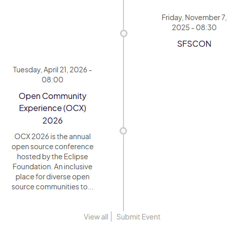 LivingInHarmony's tweet photo. Oniro will be in this year SFSCON 2025 November 7 2025 and Eclipse Open Community Experience (OCX) 2026 - April 21 2026 https://t.co/ts7pkRETq9 
#OniroProject #OpenSource #FOSS #Libre #Events https://t.co/hIrSGxFuPP