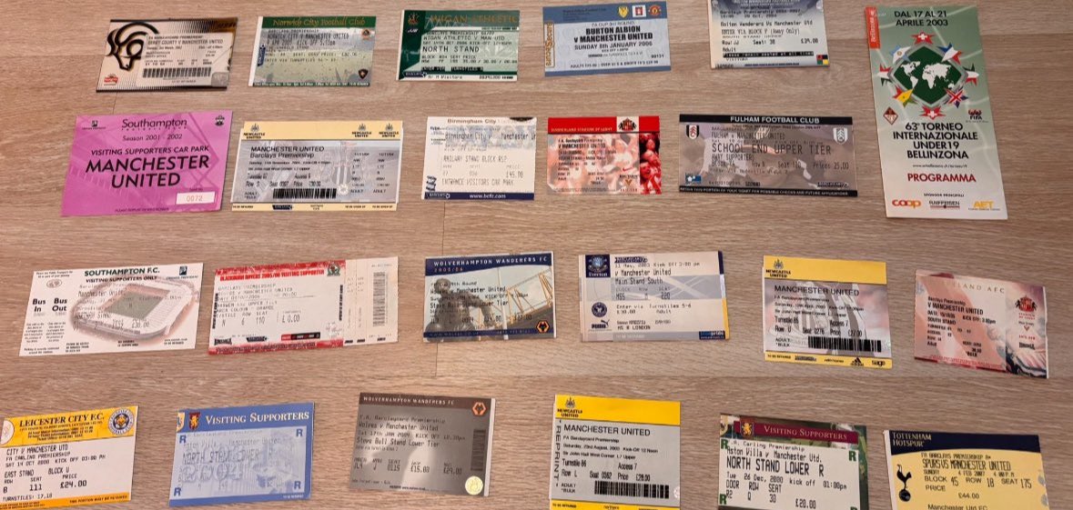 MUFCMemorabilia's tweet image. Do you have any Manchester United Programmes/Books/Used Old Stubs/Programme Binders/Magazines/Cards/Newspapers/Scrapbooks/Collectables that you are looking to clear from your home or in storage in your loft/wardrobes/cupboards? Please message if you do, all items considered