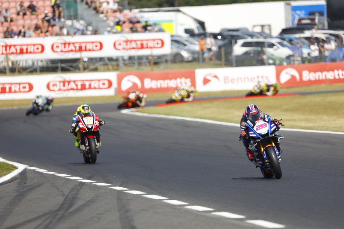 Snetterton Circuit (@snettertonmsv) on Twitter photo Bradley Ray leads Rory Skinner by 0.329s in Snetterton <a href="/OfficialBSB/">Bennetts British Superbike Championship</a> warm up โฑ
Full story: snetterton.co.uk/news/2025/jun/โฆ Bradley Ray leads Rory Skinner by 0.329s in Snetterton <a href="/OfficialBSB/">Bennetts British Superbike Championship</a> warm up โฑ
Full story: snetterton.co.uk/news/2025/jun/โฆ