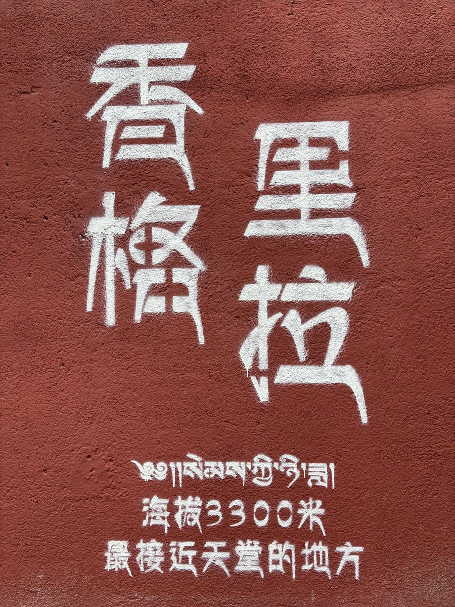 SHTG15's tweet photo. 最後にまったり中国国内旅行✈️その4
【香格里拉】
理想郷Shangri-La、行きの高铁🚄でいろいろ調べてたら2002年に中甸から改名した事実を初めて知る😩
階段歩き出しで息切れするわ、売ってるポテチの袋パンパンだわで、なかなかの非日常だねーw https://t.co/KrbtKpiDpE