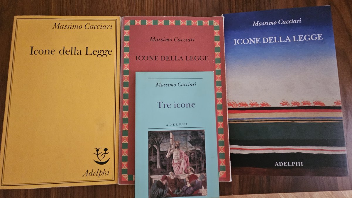 Tre icone della Legge.