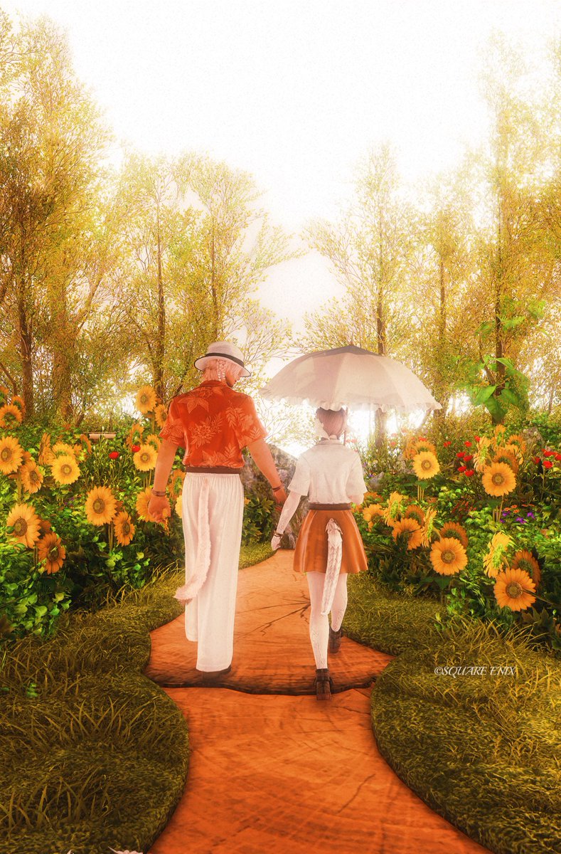 向日葵畑🌻
📷#KH_housing 

#FF14