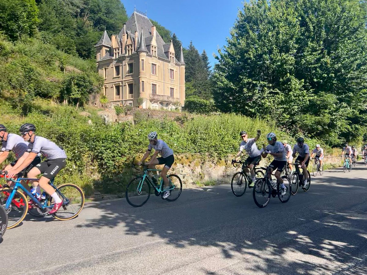 <a href="/HelpForMovers/">Lisa</a> Did a ride yesterday for a charity connected to the Prince of Monaco alongside their Royal Guard.

#FightAidsMonaco