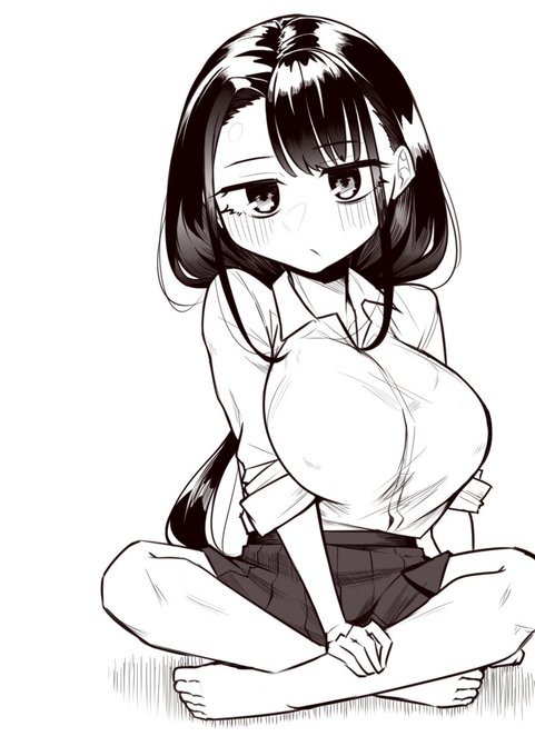 黒髪の描き方が永遠に分からん 