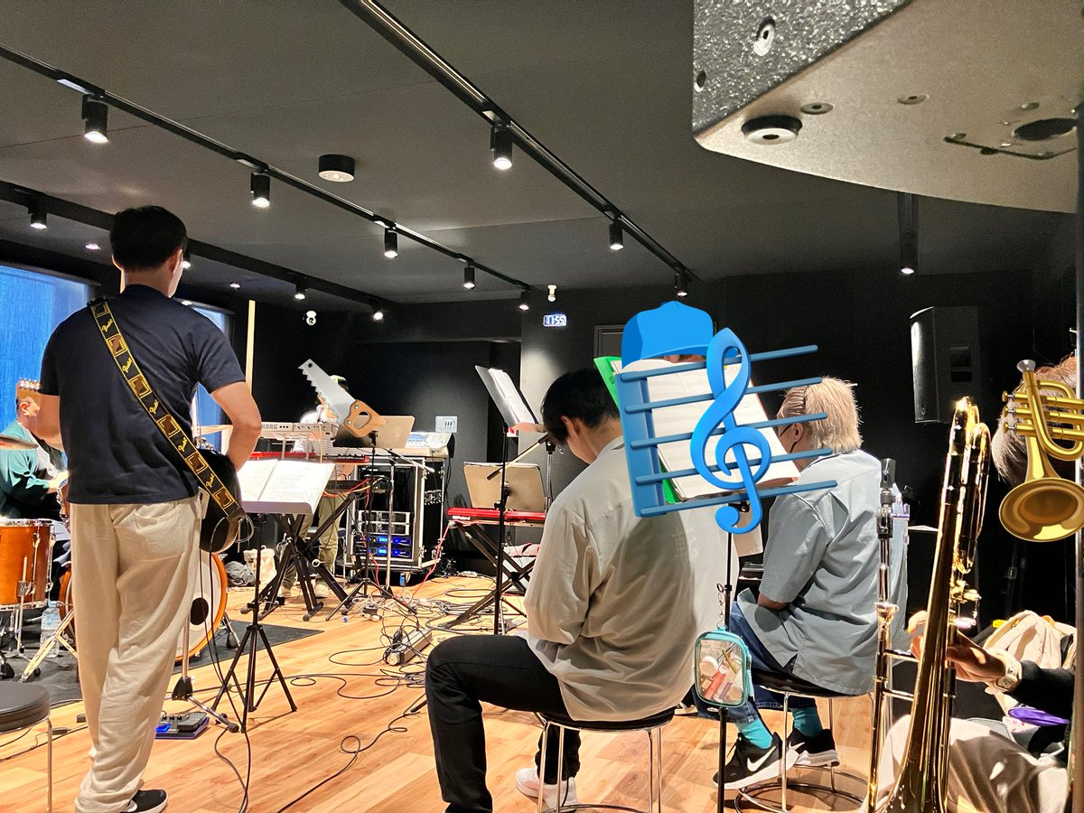 ACT_TKO_Pro2024's tweet photo. 【ライブまであと2週間❗️】
今日は7/5(土)Pfes@渋谷LUSHの練習でした！
定番曲・再演・新曲…色々と揃えてお待ちしております☺
TOKIO＋の出演は12時25分から
セカンドステージも出演します🎸

チケット予約は
当アカウントへのDMとトキプラ公式LINEアカウントより受付中🎵
#トキプラ
#Pfes
@piroyas https://t.co/hyDnfsQDxf