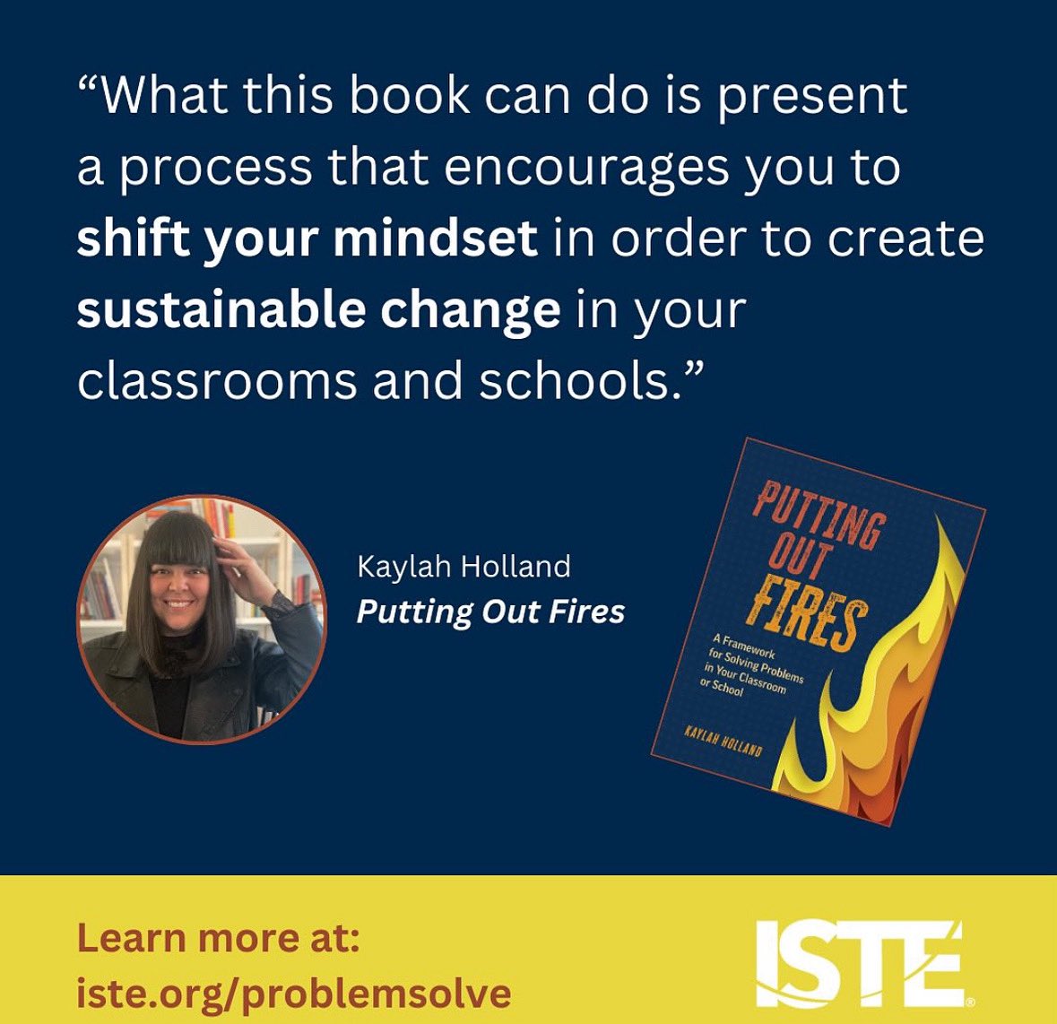 HollandKaylah's tweet photo. 🔥 New episode alert! Loved this conversation with @mrhooker Hooker on the @ISTEofficial podcast about tackling tough education challenges. 

🎙️Don’t miss this episode of Learning Unleashed ➡️ https://t.co/ckIENAlost

Grab the book #PuttingOutFires ➡️ https://t.co/VWximB9gtB https://t.co/3MLsMu4vgJ