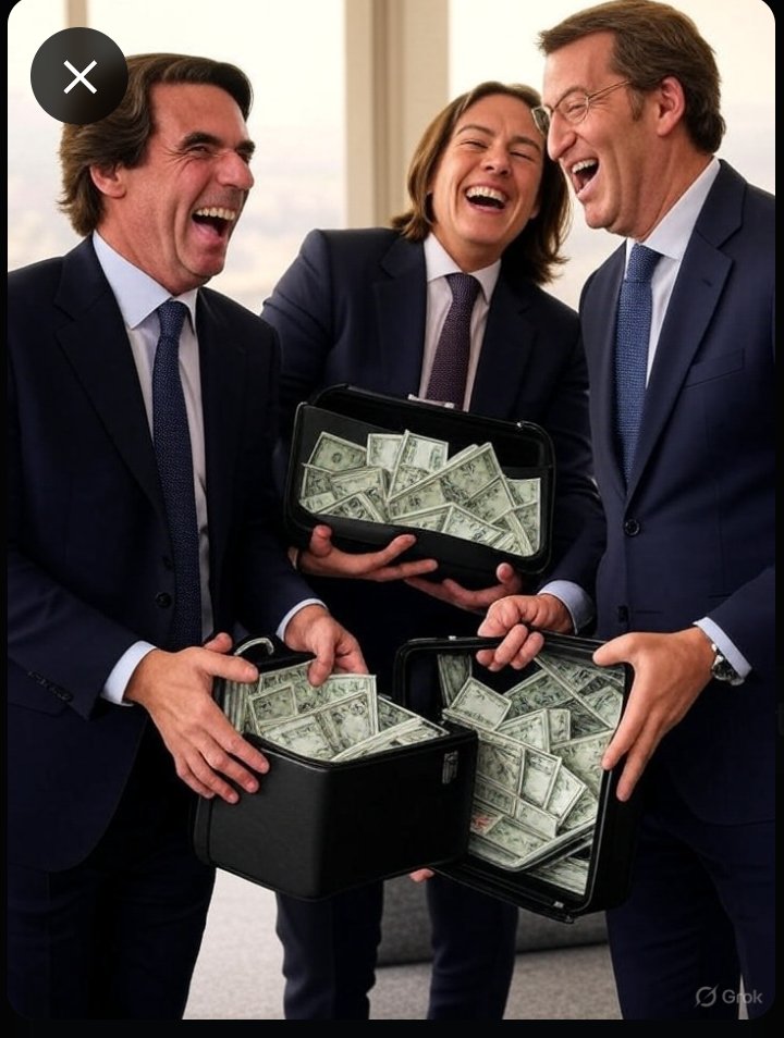 Wilde28281766's tweet photo. Feijóo quiere bajarte el SMI.
Aznar que curres hasta los 70.
Pero oye… ¡vótales, que seguro es por tu bien! 🙃
¿DE VERDAD QUE NO OS DAIS CUENTA? https://t.co/AWcHZv0Apk