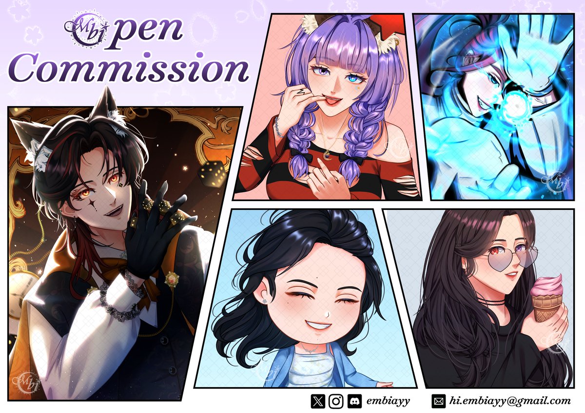 embiayy's tweet photo. (❤+🔃 really appreciated! Tysm♡)
✦Open Commission✦
Bismillah, halo gusy! Ak open komis lg yaw~ Skrg ada si bogel juga🤏
Kalo ada yg mw ditanyain dulu jg bisa langsung DM ajaa yaa, maacii💕
#artcommission #opencommission #artidn #zonajajan️️ https://t.co/ByyVy2IGtO