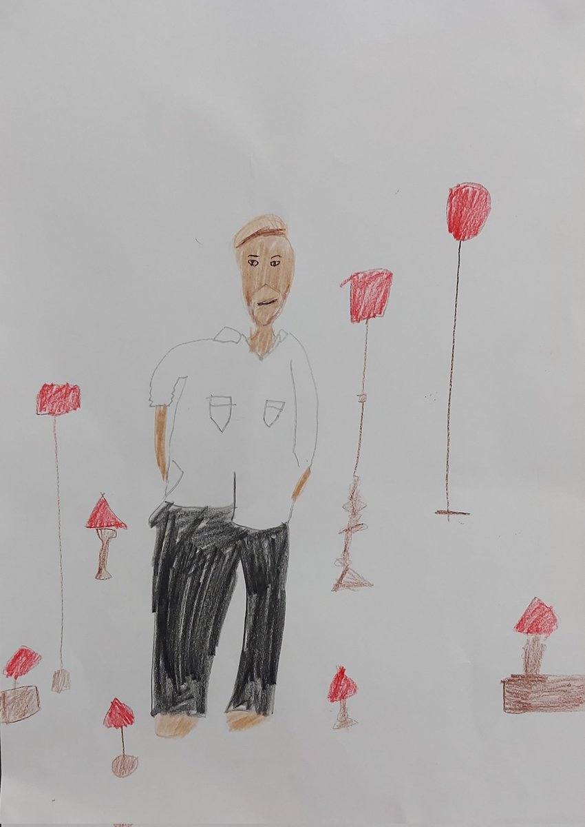 lauraribbo's tweet photo. @GaryBarlow What do you think of this amazing drawing my niece did for me. Her name is Daisy, and she's 8 years old. I think it's incredible! https://t.co/sgxYi4tuxc