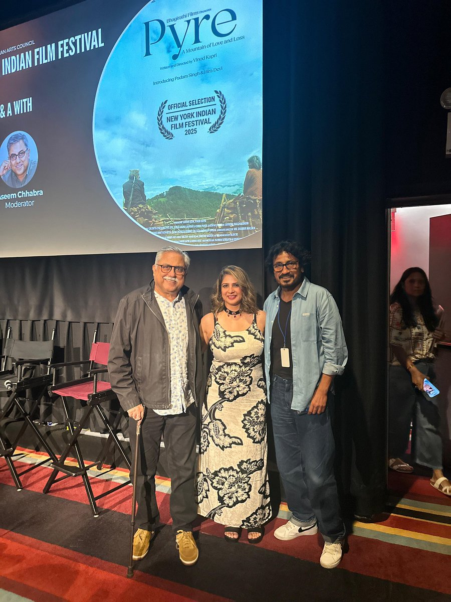 vinodkapri's tweet image. NORTH AMERICAN PREMIERE of #Pyre ! 

Can’t thank you enough my lovely friends @anuragkashyap72  @ravikantmittal #SeemaGupta @ddobhal #Surabhi for especially coming and watching the film with us ❤️ 

Thank you @nyindianff @chhabs 🙏🏻