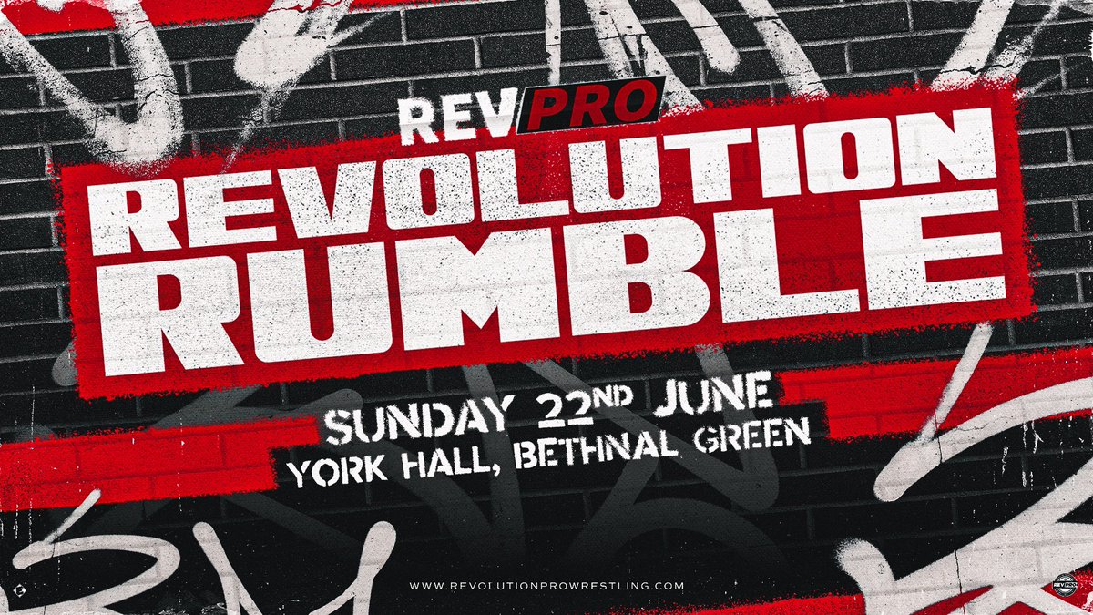 Got 2 free tickets for the Revolution Pro Rumble later if anyone has a good home for them to go to? 

Let’s repost and get 2 more fans in the building. 

I’m still going.

#BritWresIsAlive #SupportIndyWrestling