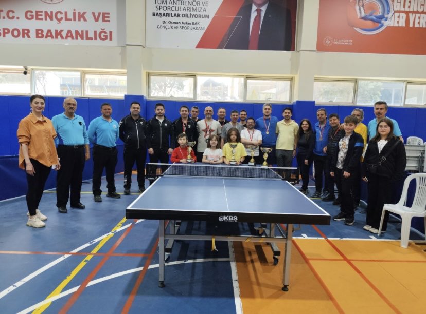 NevsehirMTenisi's tweet photo. Kuruluşlar Arası Masa Tenisi İl Birinciliği Müsabakaları Sona Erdi. https://t.co/xJkTdEgRtD