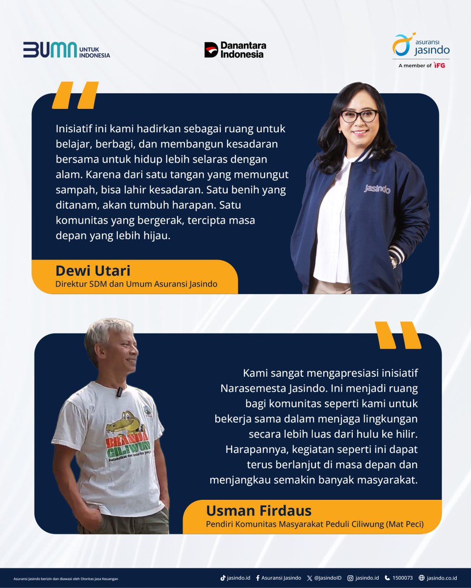 Hai #SobatMindo! 🌱✨
Memperingati Hari Ulang Tahun Jakarta 🏙️ dan Hari Lingkungan Hidup Sedunia 🌍 di bulan Juni, Narasemesta Jasindo hadir sebagai sebuah inisiatif yang mengusung sinergi antara manusia dan alam. 🤝💚