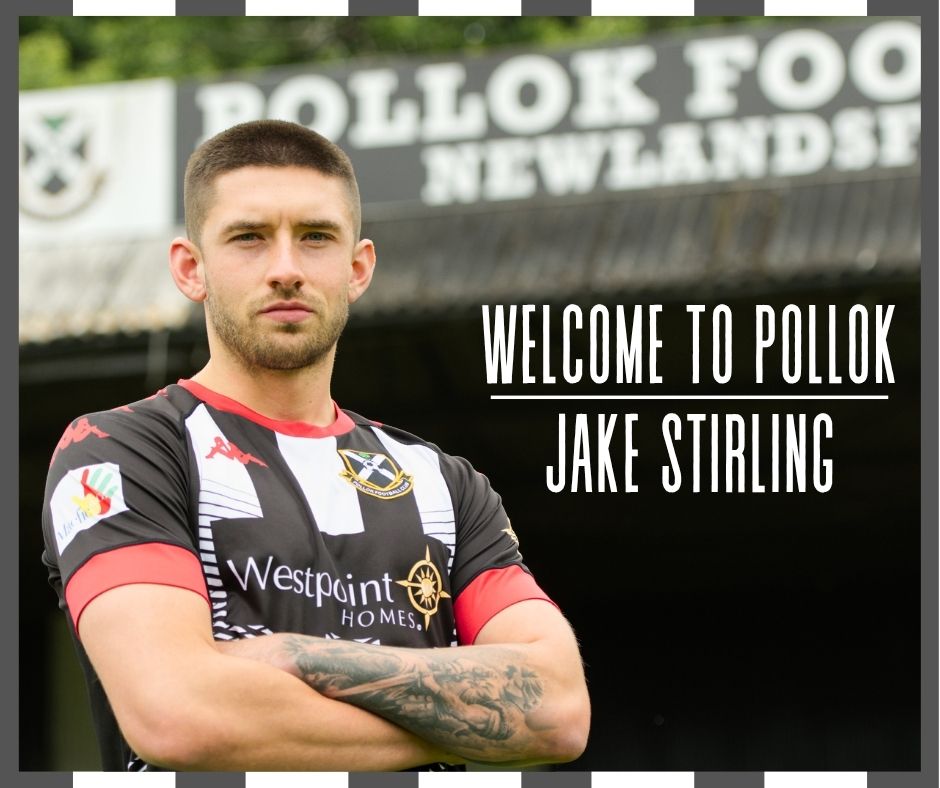 pollokfc's tweet photo. Pollok FC are delighted to announce the signing of 21-year-old midfielder Jake Stirling from Kirkintilloch Rob Roy.

https://t.co/0PUzp0QHnV

Welcome to Pollok Jake! https://t.co/d5GRPFBkZn