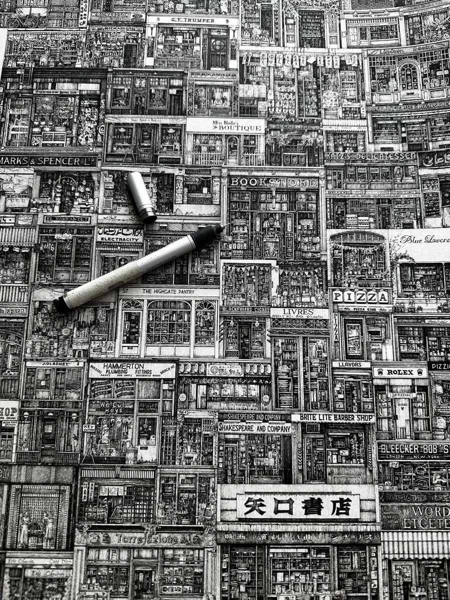 Details✍️ The work is done by hand with a pen