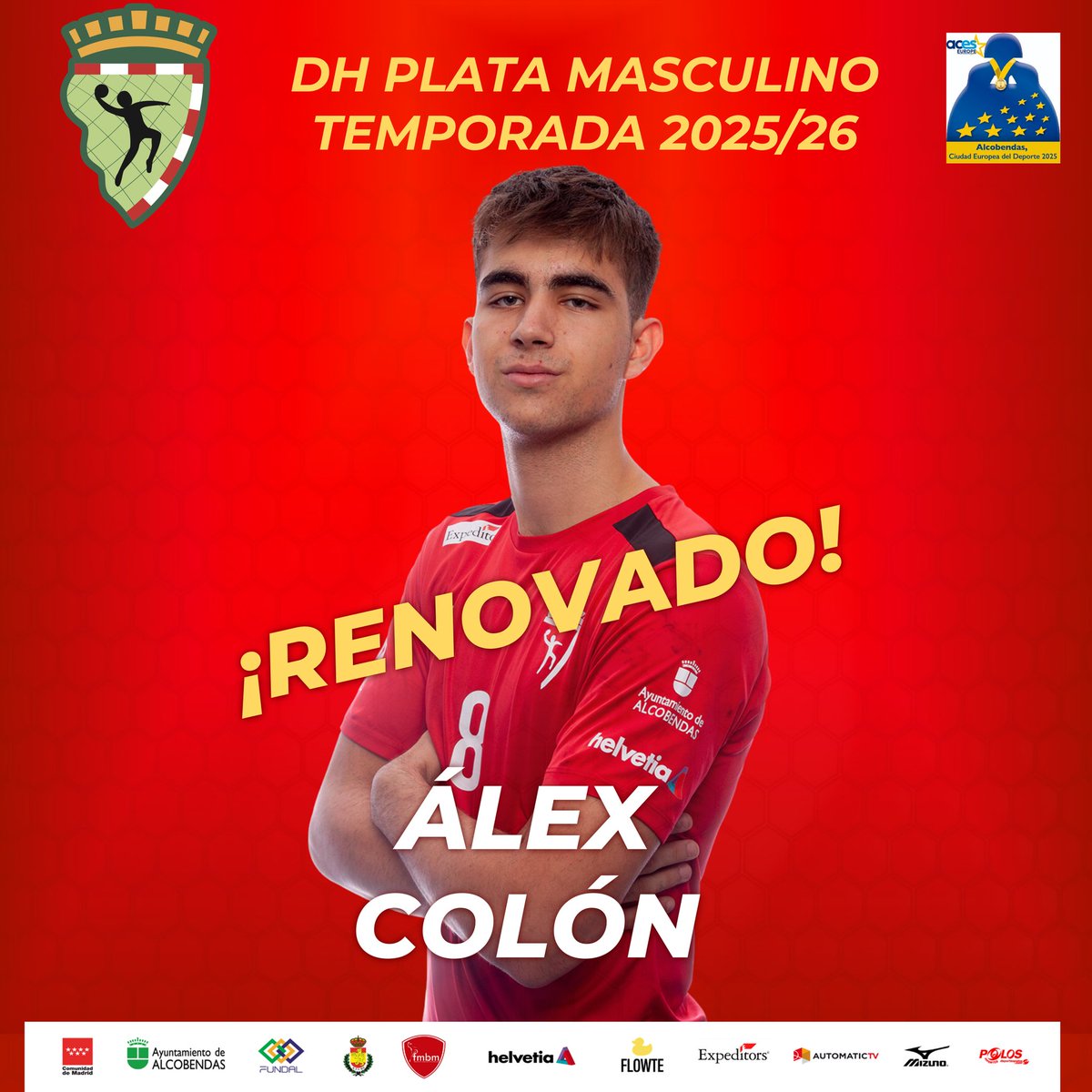 ➡️ Seguimos con las renovaciones del primer equipo masculino con otro NOTICIÓN...

🤝 Álex Colón renueva su compromiso con el club otra temporada más

Tras su gran año de debut con el primer equipo, una de nuestras joyas de la Academia seguirá mostrando su desparpajo y calidad 👏