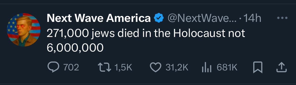 tasinasie's tweet image. #QElon versucht aktuell Grok, seine eigene K.I., seinem Weltbild entsprechend zu trainieren . Anbei
auch die Reaktion mit den meisten Likes. Es ist erschreckend.