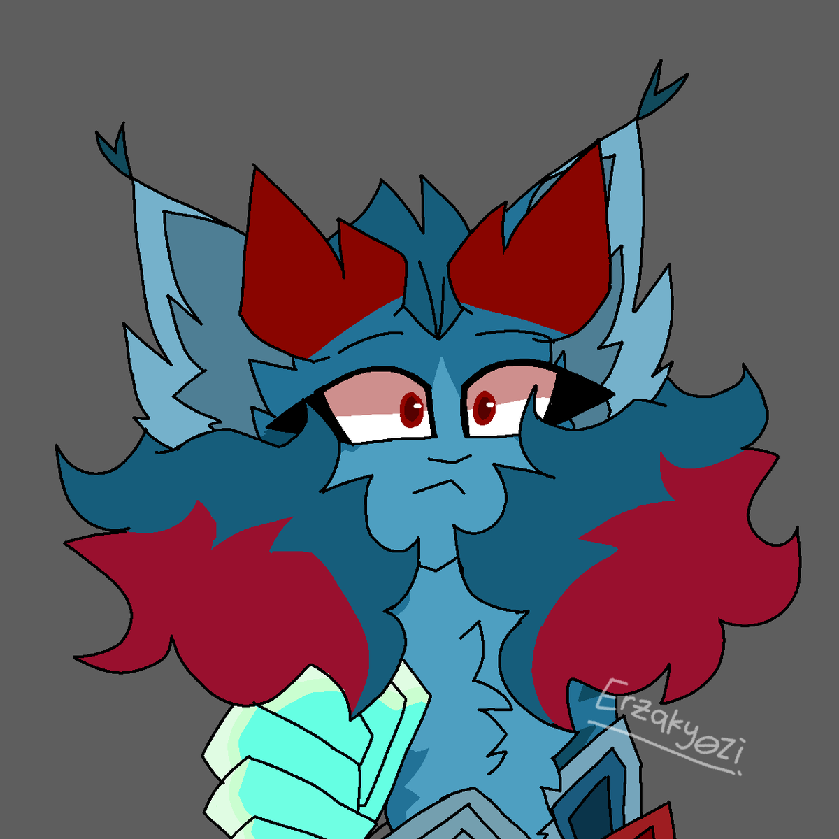 LOBVELVET4EVER's tweet photo. [🦞]

This stupid cat
They cant stop staring at their wife ( aka red velvet ) 

#cookierunovenbreak #lobstercookie #art #fanart #catfication https://t.co/QUjmDMW7Yq