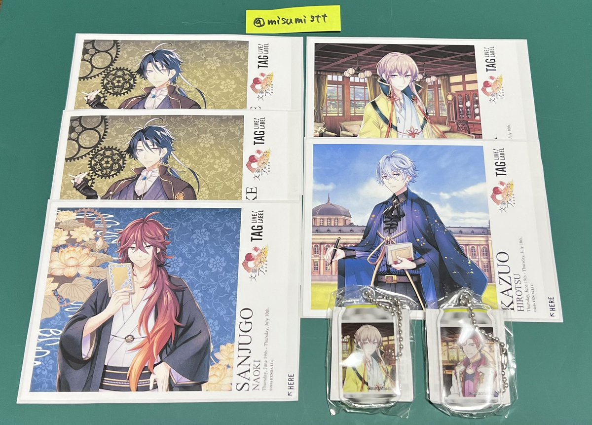 misumistt's tweet photo. 【交換】文豪とアルケミスト　文アル　ラベル缶　

ラベル
譲:あくたがわ(2)　なおき　いずみ　ひろつ
求:いしかわ

アクキー 
譲:いずみ　よさの
求:いしかわ
 
同種交換、郵送のみ。缶はつきません。
シールは剥離紙シートにつけております。
検索からでもお気軽にお声がけください。 https://t.co/pCjzQfkhyX