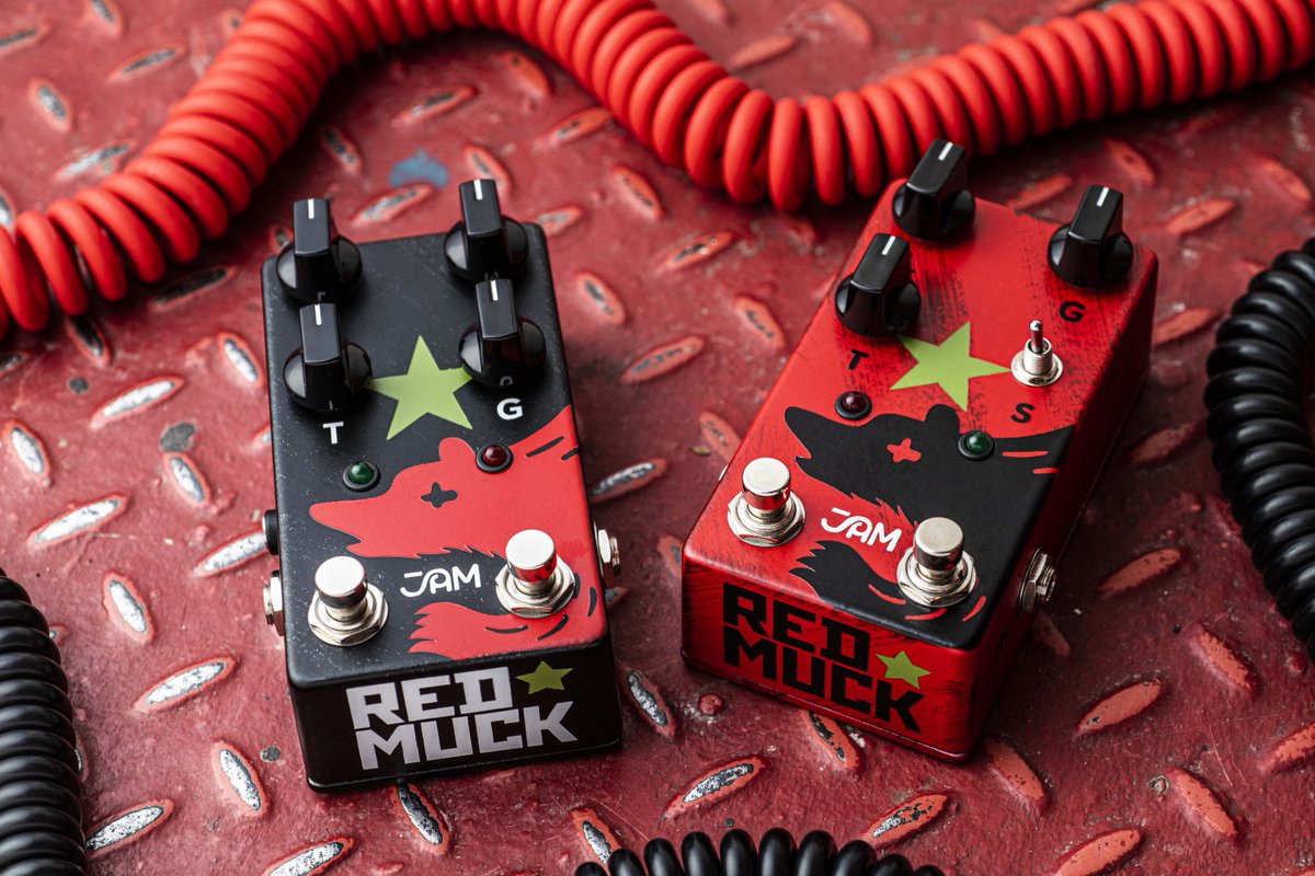 JAM pedals (@jampedals) on Twitter photo You need to experience the raw force of the Red Muck first hand to grasp the sheer intensity and rich harmonic weight it delivers the moment it’s called to action. It's one of the earliest JAM pedals offerings which remains an in-house favourite. You need to experience the raw force of the Red Muck first hand to grasp the sheer intensity and rich harmonic weight it delivers the moment it’s called to action. It's one of the earliest JAM pedals offerings which remains an in-house favourite.