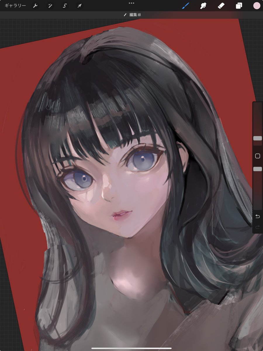 描きっぱなしの絵を仕上げようかなあ 