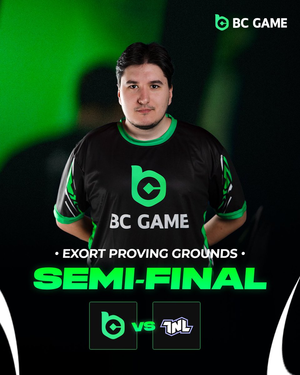 BC.Game Esports (@bcgameesports) on Twitter photo Semi-Final Coming Right Up! We go live in about 30 minutes in the Exort Proving Grounds Tournament π
βοΈ <a href="/BCGameEsports/">BC.Game Esports</a> vs. <a href="/tnl_cs2/">TNL πΊπ¦</a>
π
12:00 CEST, June 22, BO3
πΊ twitch.tv/tpg_cs
#BCGAME Semi-Final Coming Right Up! We go live in about 30 minutes in the Exort Proving Grounds Tournament π
βοΈ <a href="/BCGameEsports/">BC.Game Esports</a> vs. <a href="/tnl_cs2/">TNL πΊπ¦</a>
π
12:00 CEST, June 22, BO3
πΊ twitch.tv/tpg_cs
#BCGAME