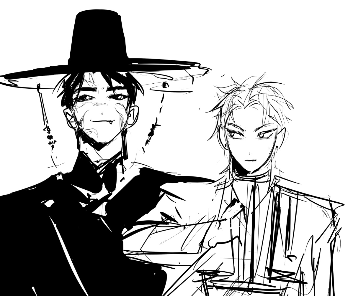 wonsy_killer's tweet photo. #ivantill x K-pop demon hunters au....... https://t.co/KnVpOVRj15