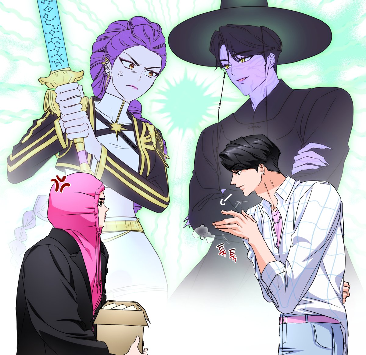 루진우 한약도둑 첫만남도 좋음

#KPOPDEMONHUNTERS #RUJINU #JINUMI #kpdh