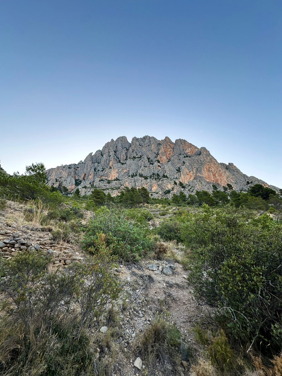 LIbarruela's tweet photo. Podría decir que la ruta de senderismo que hice ayer fue de las más duras y riesgosa. El km vertical? Un tobogán de 1000 metros en bajada por piedra suelta? Na , una papa https://t.co/YQqhZxTKo4