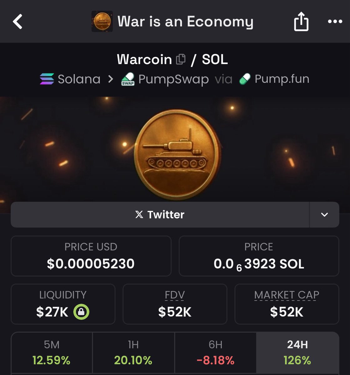 DonHodlor's tweet image. Also holding #warcoin next to #warcycle