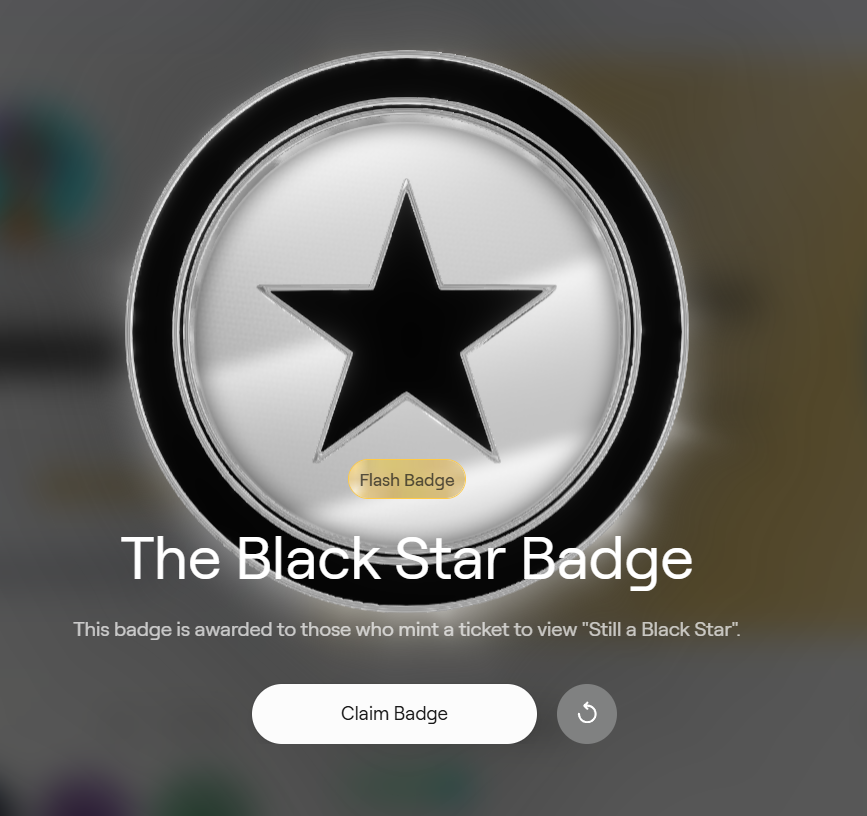 BillieMacdd's tweet photo. You can currently claim "The Black Star Badge" on Abstract. Those who are on Abstract understand the value of such badges for their collections. I managed to claim it by donating $6 to the website millyandfriends🤠

@AbstractChain @abstractSIC https://t.co/73Go0ECWdr