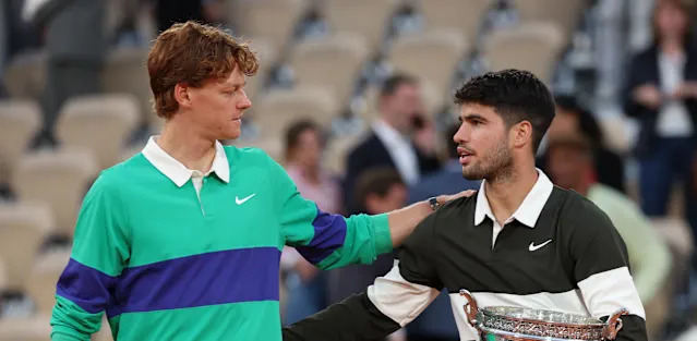 Zwxsh's tweet image. Toni Nadal: 

&quot;I think [Alcaraz] is mentally a little superior in the decisive moments, while [Sinner] is better at imposing a very high pace without making mistakes. But when it’s the key moment, between the two of them, maybe Carlos is a little superior.&quot;

Do you agree?