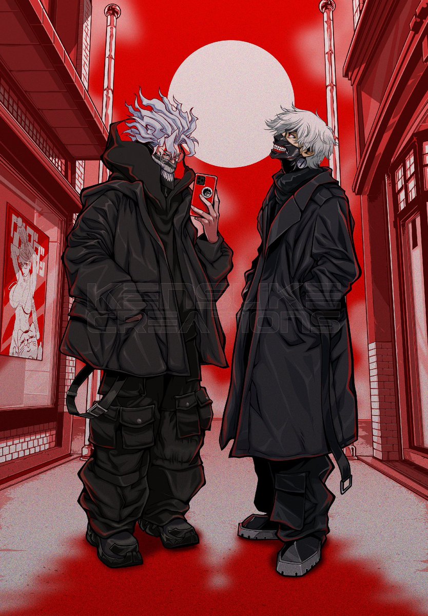 KensukeCreateS's tweet image. DanDaDan x Tokyo Ghoul
The awkward and the awakened.