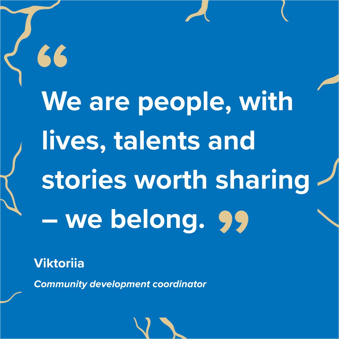 UNRefugeesUK's tweet photo. After fleeing Ukraine, Viktoriia arrived in the UK determined to help others. Today, she works on guiding newly arrived families through the same challenges she once faced.
Her story is one of six that inspired our #FragmentsOfHope campaign.
🔗 https://t.co/fp1L8Mkodw https://t.co/WrAzYYxxa6