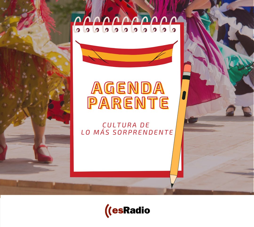 findesradio (@findesradio) on Twitter photo ⏰Dan las 12h y llega la #AgendaParente de <a href="/aparentealicia/">Alicia Parente</a> con unos planes culturales de aúpa.
¿Te interesa? Pues pon la oreja, que empieza👂
📻Con <a href="/mdiezrovira/">María Díez Rovira</a> y <a href="/Jaume_Segales/">Jaume Segalés</a> en <a href="/esRadio/">esRadio</a> ⏰Dan las 12h y llega la #AgendaParente de <a href="/aparentealicia/">Alicia Parente</a> con unos planes culturales de aúpa.
¿Te interesa? Pues pon la oreja, que empieza👂
📻Con <a href="/mdiezrovira/">María Díez Rovira</a> y <a href="/Jaume_Segales/">Jaume Segalés</a> en <a href="/esRadio/">esRadio</a>