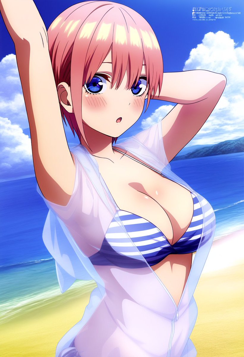 AGIT202303's tweet photo. 中野 一花
#五等分の花嫁
#AIイラスト https://t.co/cpYDad30Xx