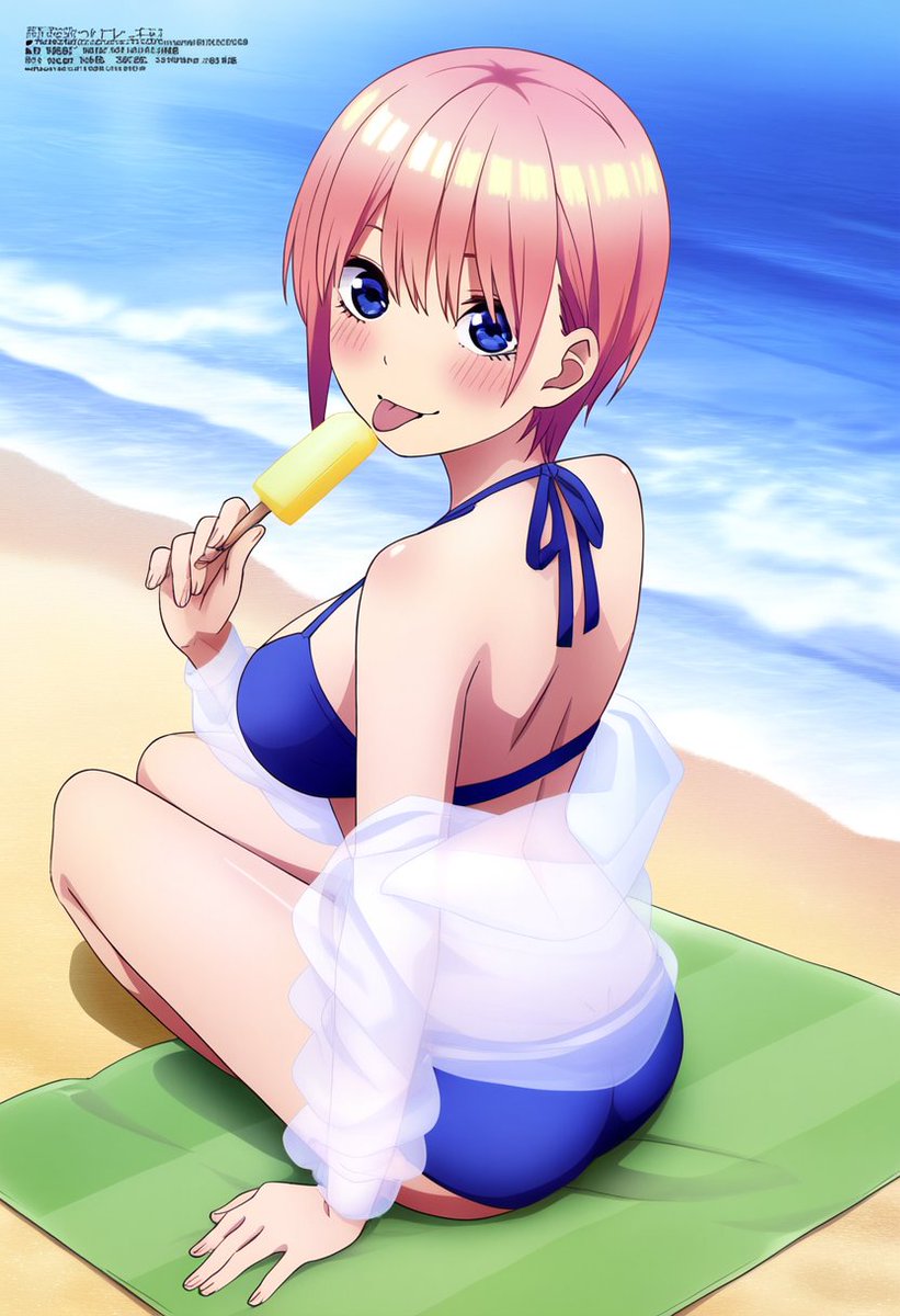 AGIT202303's tweet photo. 中野 一花
#五等分の花嫁
#AIイラスト https://t.co/cpYDad30Xx