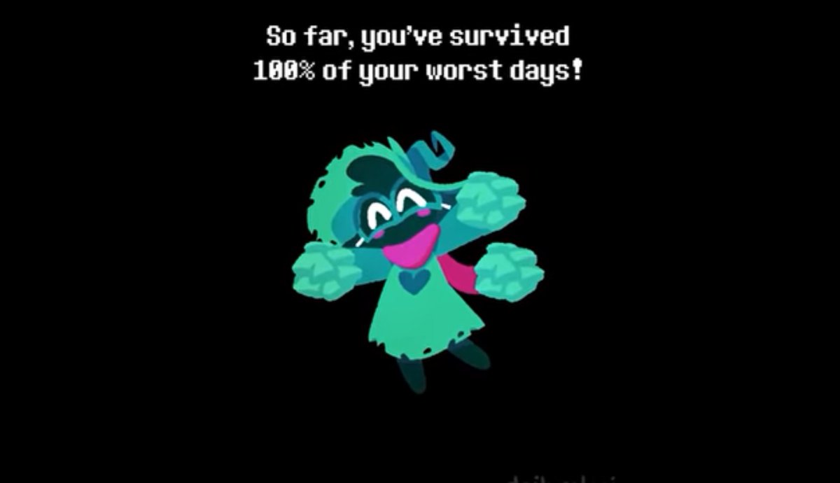 Ralsei_T_Prince's tweet photo. Congratulations to everyone! I hope you keep up the streak! https://t.co/sdpSKHva6l