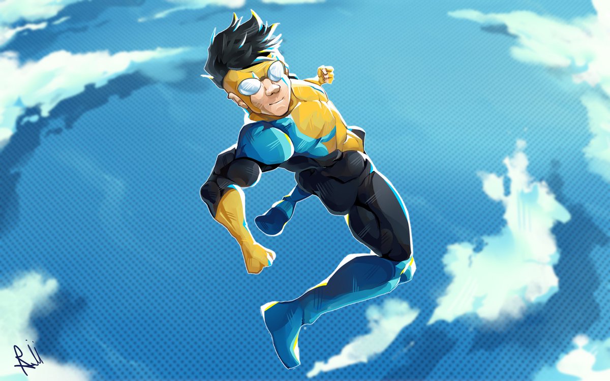 reiden_One's tweet image. el inbec... invencible 🤣
#Invincible #InvincibleFanArt #FanArt #ComicArt #InvincibleArt #MarkGrayson #DigitalArt #Dibujo #ArteFan