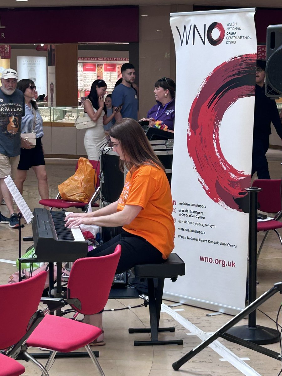 Dean Wright 🎺 (@practisepals) on Twitter photo After a traumatic few weeks, members of the Chorus of <a href="/WelshNatOpera/">Welsh National Opera</a> performed in St David’s shopping centre, Cardiff yesterday. Despite the best efforts of the Arts Councils of England and Wales, in the words of Dafydd Iawn ‘Rwyn ni Yma O Hyd’ 🏴🏴🏴 After a traumatic few weeks, members of the Chorus of <a href="/WelshNatOpera/">Welsh National Opera</a> performed in St David’s shopping centre, Cardiff yesterday. Despite the best efforts of the Arts Councils of England and Wales, in the words of Dafydd Iawn ‘Rwyn ni Yma O Hyd’ 🏴🏴🏴